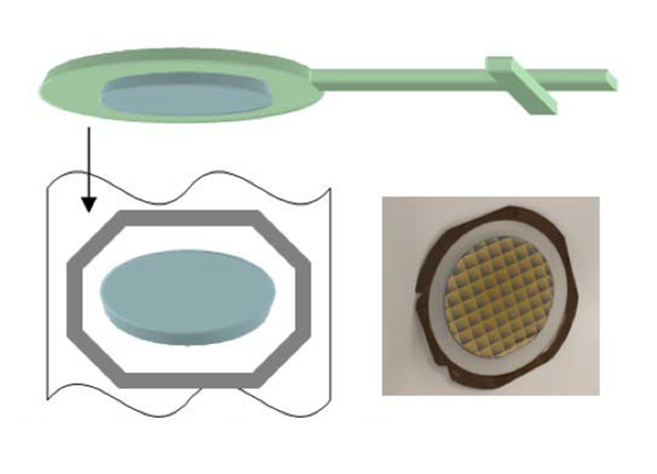 Device wafer transferred from Gel-Pak® (carrier) to film frame | Thermal Slide debonding | Delphon