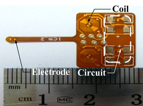 Coil + Electrode + Circuit | Developing a Flexible Wireless Microcoil | Delphon